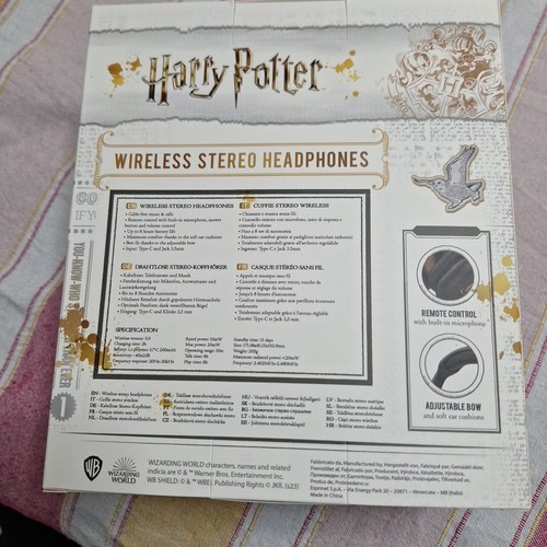 HARRY POTTER CONAD WIZARDING WORLD 2024 CUFFIE WIRELESS COLLEZIONA MAGIA - 第 10/15 張圖片