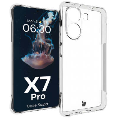 Handyhülle für Xiaomi Poco X7 Pro Bizon Case Cover Schutz Hülle Etui Transparent