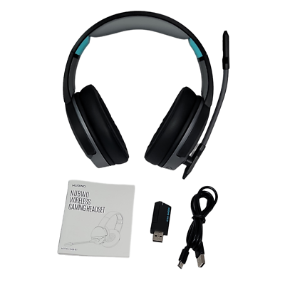 NUBWO G08 Dual Wireless Gaming Headset with Microphone for PS5, PS4, Pc,  Mobile