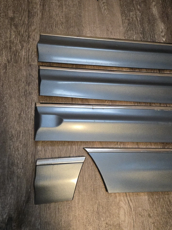 1997-2005 Buick Park Avenue 55u 417g Medium Blue 6pc Trim Molding Cladding Set - Image 2 of 4
