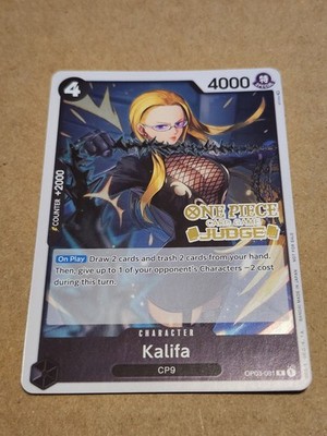 Kalifa OP03-081 Judge Pack Vol. 2 Foil Stamped One Piece NM