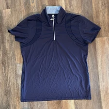 Equinova Sun Shirt Girls XL Short Sleeve Equestrian Horse Riding Show Shirt