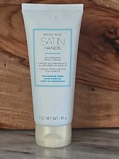 New Mary Kay Satin Hands Fragrance Free Nourishing Shea Cream Full Size 3 oz