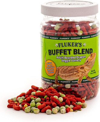 Buffet Blend Adult Bearded Dragon Veggie Variety Diet, 7 Oz