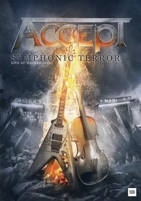 Accept Symphonic Terror Live at Wacken 2017 Standard Edition DVD Japanese Import