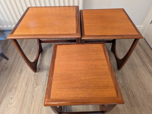 GPlan Quadrille Nest Of Table | Retro | Vintage | Furniture | Midcentury | 1960s - Picture 6 of 6