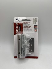 Prime-Line U 11325 High Security Door Reinforcement Lock Brushed Chrome 800 lb