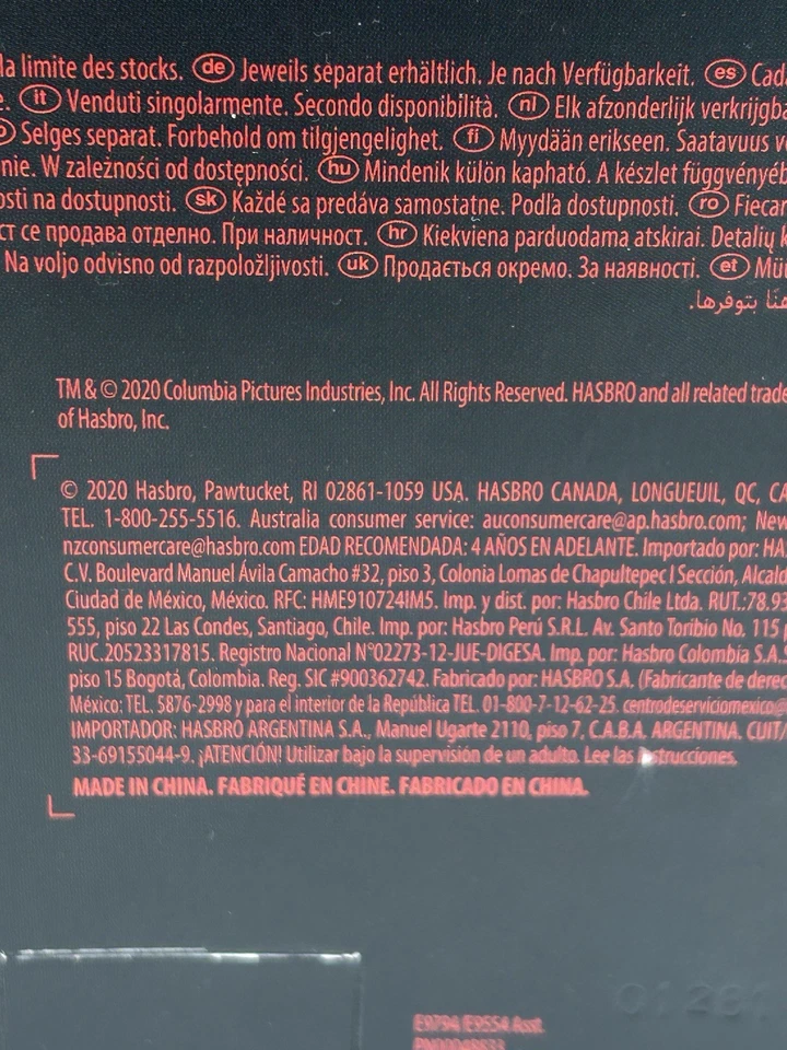 Экшн-фигурка Hasbro Ghostbusters серия Plasma BAF EGON SPENGLER 6 дюймов новая в коробке - Изображение 3 из 4