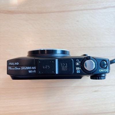 Canon PowerShot SX280 HS 12.1MP Digital Camera - Black for sale