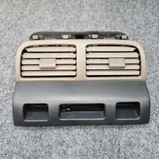 1995-1999 Nissan Maxima Center Vents Upper Dash Clock Oem Brown