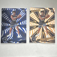 Panini Revolution Terrence Shannon Jr. 2024 Timberwolves Rookie 2 Cards Lot