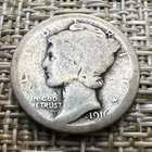 1916 P MERCURY DIME! Nice Better Early Date