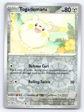 Togedemaru 151/197 Reverse Holo Obsidian Flames Pokemon Card - NM