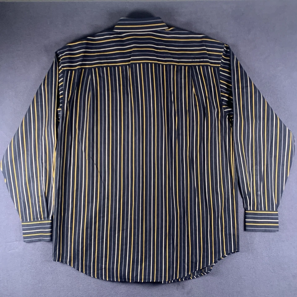 Vintage 90's Sean John Shirt Men XL Stripe Baggy Hip Hop Rap Urban Streetwear - Image 3 of 4