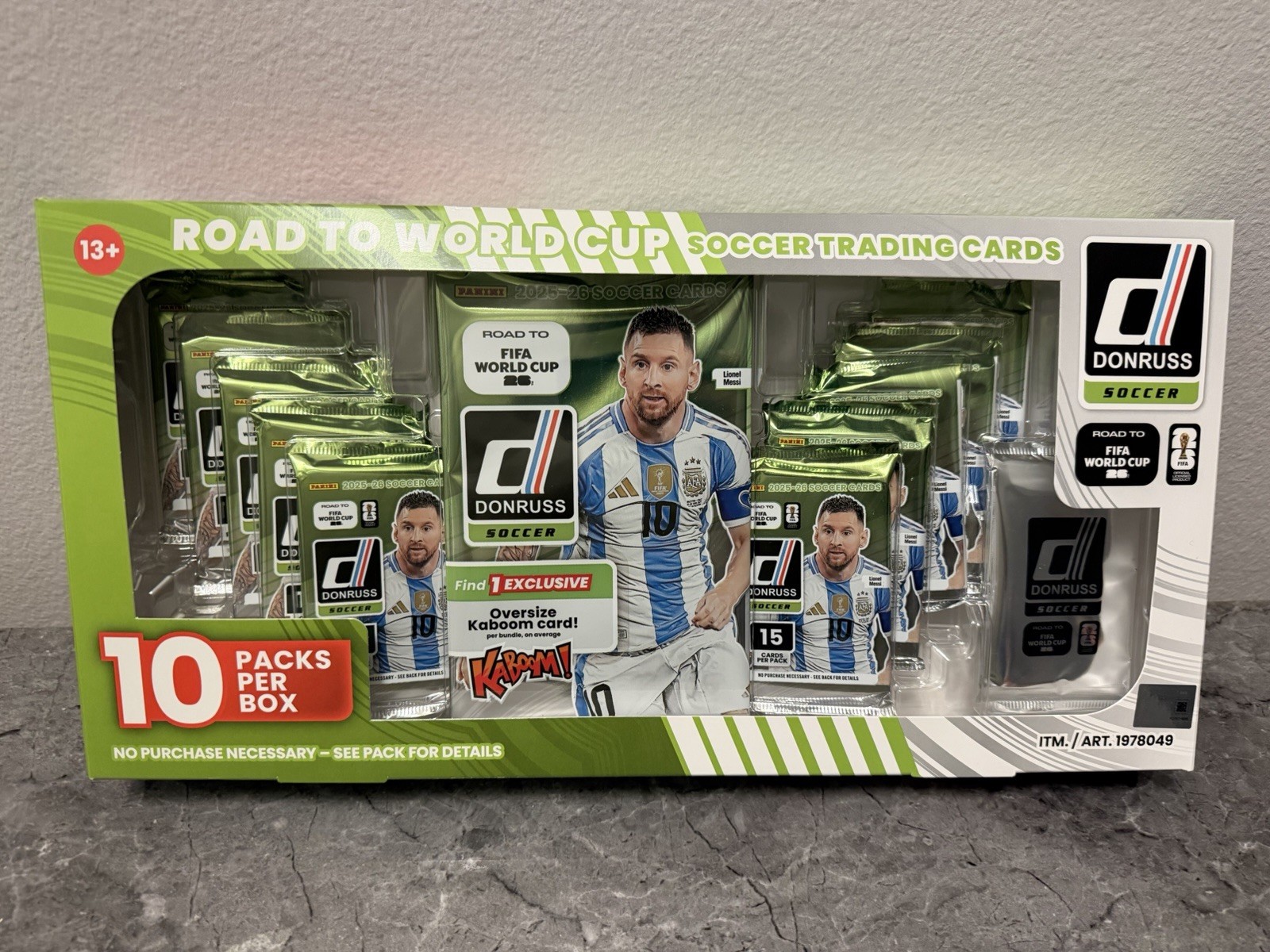 2025-26 Panini Donruss Soccer Road To World Cup (Costco Exclusive)