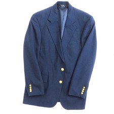 Polo University Club Ralph Lauren Navy Blazer Mens-42 Regular Made in USA