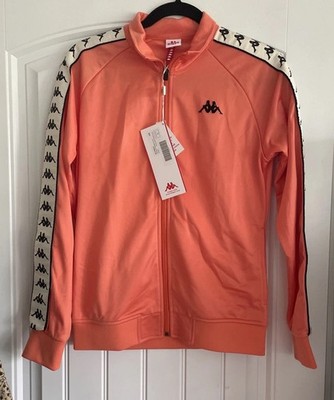 Kappa Banda 222  Wanniston Slim Track Jacket Melon Women s Sz L NWT