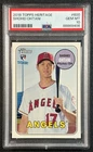 SHOHEI OHTANI PSA 10 2018 TOPPS HERITAGE #600 ROOKIE RC ANGELS 408