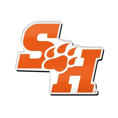 Sam Houston State Bearkats Primary Acrylic Lapel Pin