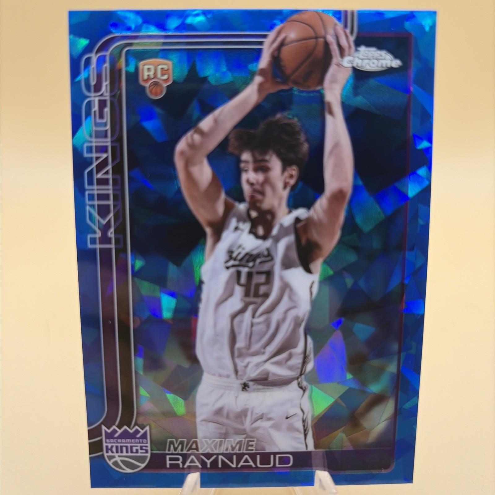 Maxime Raynaud 2025 Topps Chrome Sapphire Rookie #293 (RC) - Kings (b)