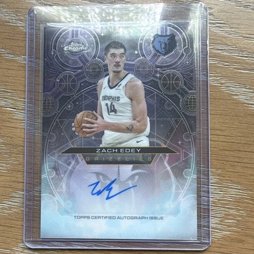 2025 Topps Chrome Zach Edey Base (RAW)