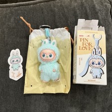 POP MART Labubu The Monsters Pin For Love Series Mini Vinyl Plush Doll Pendant I