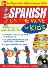 Spanish On The Move For Kids 1CD  Guide : Lively Songs and Games for Busy ...