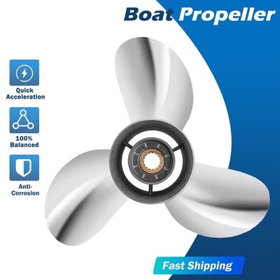 NEW 13 1/2X17 Boat Propeller stainless for Yamaha Outboard 60-115HP 15Spline,RH