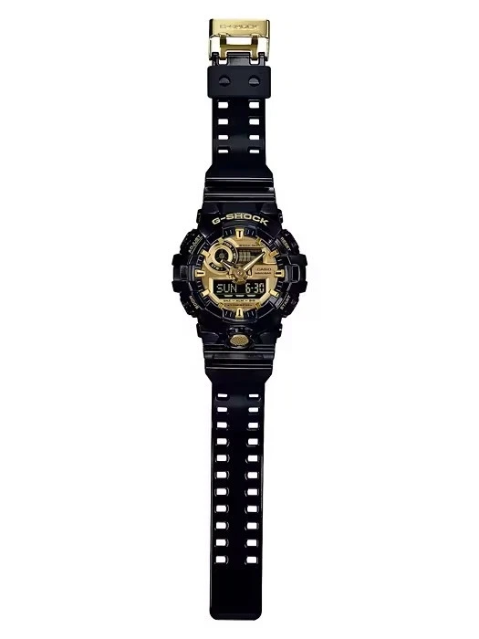Reloj Casio G-SHOCK GA-710GB-1AER Hombre Negro/Dorado Analog-Digital 200 m
