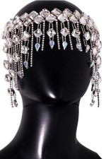 1920's Great Gatsby Flapper Style Rhinestone Headpiece Bridal Headband Jewelry