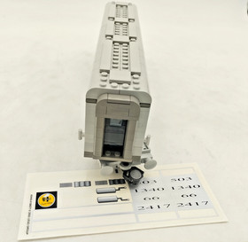 LEGO 10025 - 2 Santa Fe Cars - Set I 9V 9v Train Train 10022 Railway 10020