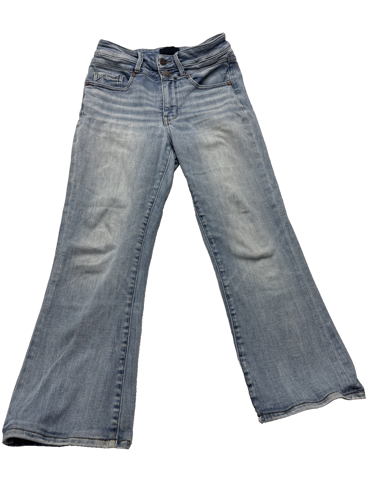 Buckle Black Bootcut Jeans Women's 27x30 Fit No. 35 Blue Denim Stretch Shaping