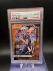 2024 Panini Prizm Drake Maye Patriots Orange Ice Rookie PSA 8 #329