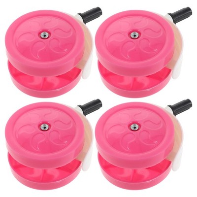 4 Pcs Baby Toddler Wheels Stroller Accessories Walker Replacement