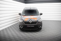 Maxton Design Frontlippe Passend FüR Renault Express Mk2 Schwarz Hochglanz