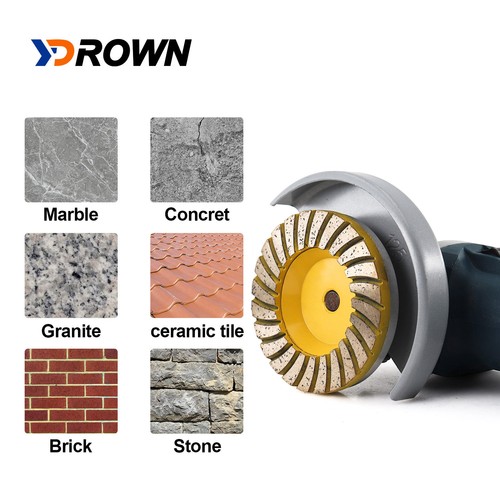 4" Diamond Turbo Grinding Cup Wheel Coarse for Marble Angle Gringer Sanding - Picture 23 of 34