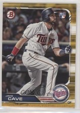 2019 Bowman Gold 47/50 Jake Cave #61 0o6v