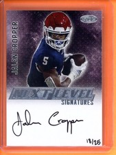 Jalen Cropper Next Level Signatures Red Auto /25 2023 SAGE HIT #NLS-JC2
