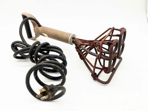 Vintage L&H Electric Branding Iron Cattle Horse Livestock Made in USA Bb Stamp