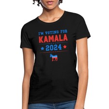 HOT I'm Voting Kamala 2024 Presidential Election Women's T-Shirt