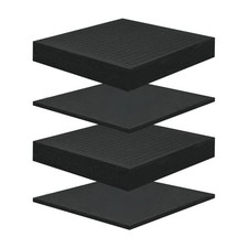 4 Pcs Pick and Pluck Foam 12 x 12 Inch, 2 Sizes Foam Inserts For Cases, Case ...