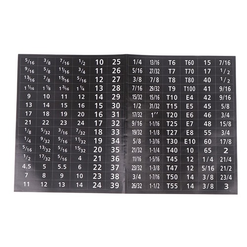 180 Pcs/Set Master Socket Rappel Rapide et Facile Étiquette Autocollants Chrome Autocollants - Photo 9/13