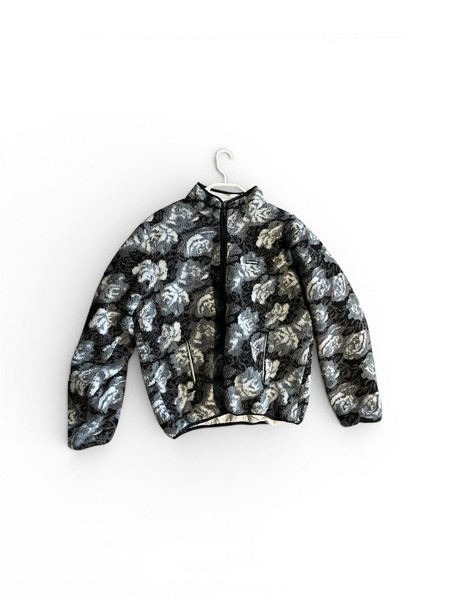 Supreme roses sherpa fleece  jacket