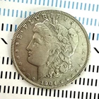 1904 S Morgan Silver Dollar Uncirculated $1 US Coin