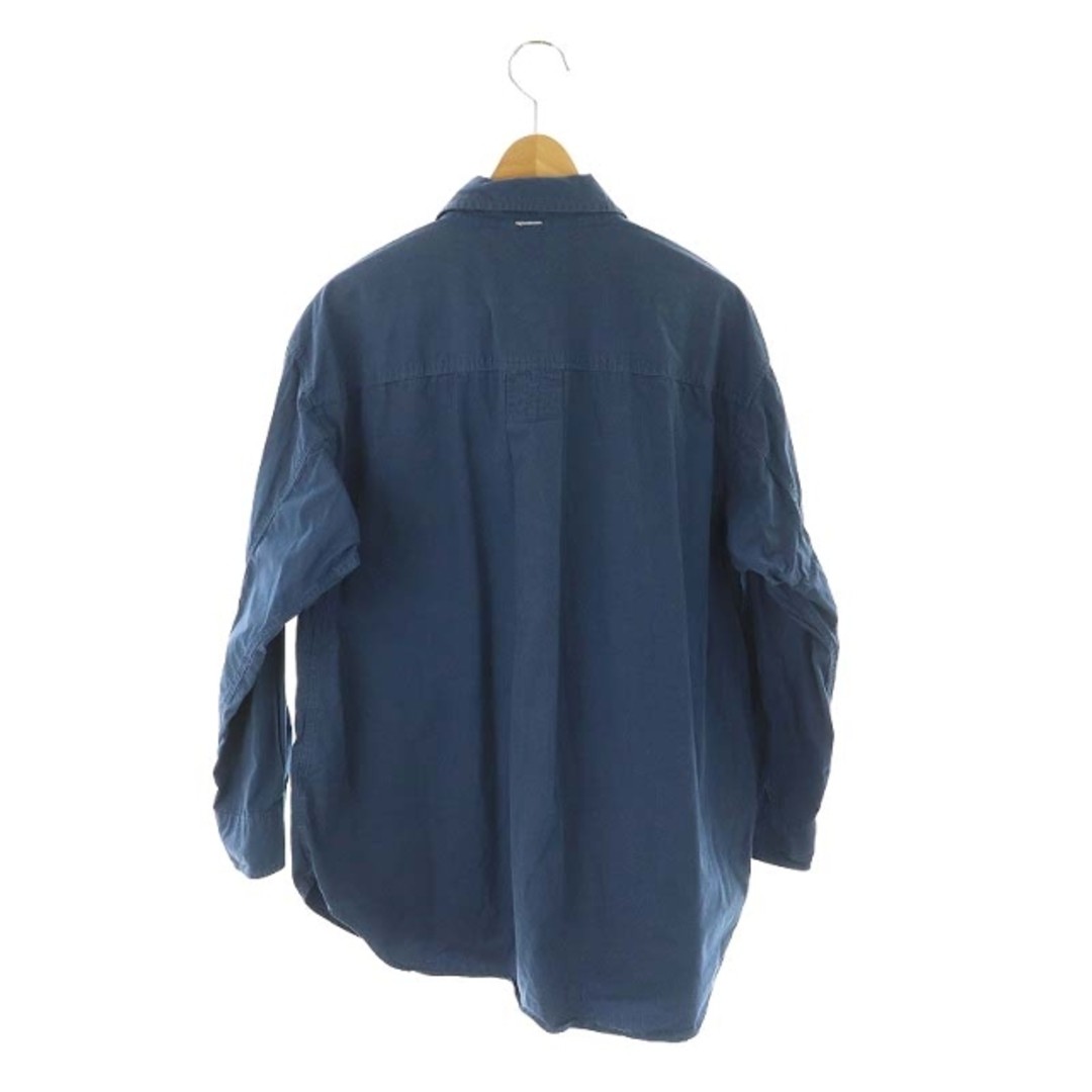 Margaret Howell MHL. 22SS compact cotton poplin shirt long