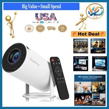 HY300Pro Mini Projector 4K Support Portable WiFi 6 Bluetooth 1080P