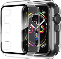 HüLle FüR Apple Watch 38Mm Hartglas SchutzhüLle UltradüNn Rundum Displayschutz