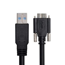 8m USB 3.0 A Type Repeater Cable Male to Micro USB 3.0 B Male with Mount Pane...