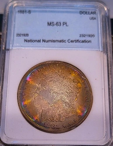 1881-S $1 Morgan Silver Dollar - Near Gem/ MS++. 920