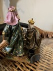 Christmas Holy Family Nativity Advent candle holders 4pc Resin — photo 7
